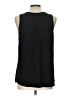 Fortune + Ivy 100% Polyester Black Sleeveless Blouse Size L - photo 2