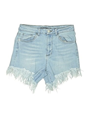 Risen Denim Shorts (view 1)
