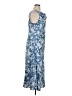 Halogen 100% Polyester Tie-dye Blue Casual Dress Size XL - photo 4