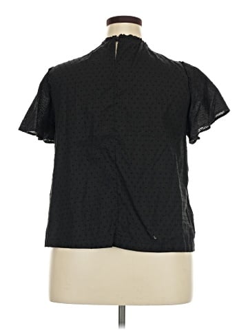 LC Lauren Conrad Short Sleeve Blouse (view 2)