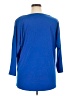 MICHAEL Michael Kors Blue 3/4 Sleeve Top Size XL - photo 2