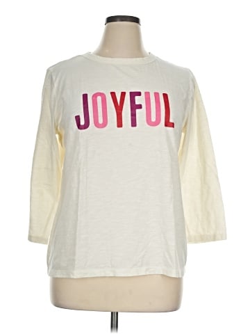 St. John's Bay 3/4 Sleeve T-Shirt (view 1)