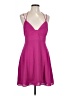 Express 100% Polyester Pink Cocktail Dress Size 12 - photo 1