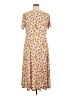 Lands' End Floral Yellow Casual Dress Size 1X - photo 2