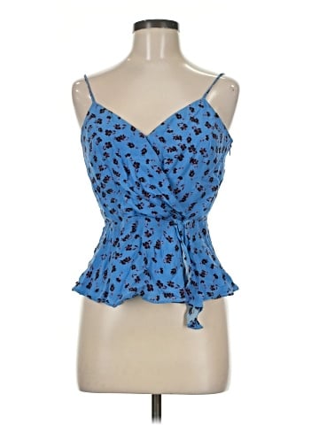 Parker Sleeveless Silk Top (view 1)