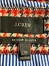 J.Crew Houndstooth Orange Wool Blazer Size 10 - photo 6