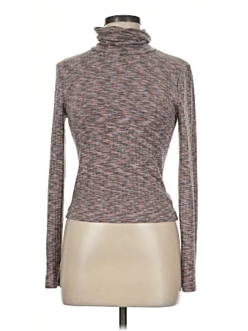 Madewell Space-Dyed Turtleneck Long-Sleeve Tee (view 1)