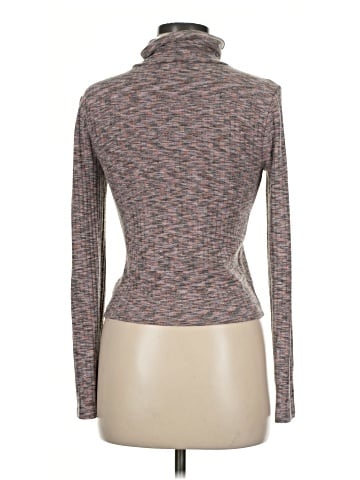 Madewell Space-Dyed Turtleneck Long-Sleeve Tee (view 2)