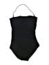 J.Crew Solid Black One Piece Swimsuit Size 10 - photo 1