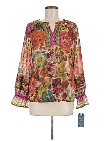 Democracy Long Sleeve Blouse (view 1)