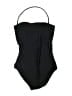 J.Crew Solid Black One Piece Swimsuit Size 10 - photo 2