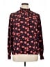 Sanctuary 100% Polyester Floral Red Long Sleeve Blouse Size XL (estimated) - photo 1