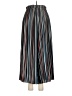 Bershka Stripes Blue Casual Pants Size M - photo 2