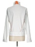 Nike 100% Polyester White Track Jacket Size 12 - 14 - photo 2