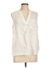 Gap 100% Linen Ivory Sleeveless Blouse Size L - photo 1