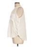 Gap 100% Linen Ivory Sleeveless Blouse Size L - photo 5