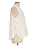 Gap 100% Linen Ivory Sleeveless Blouse Size L - photo 4