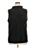 Ann Taylor 100% Polyester Black Sleeveless Blouse Size XL - photo 1