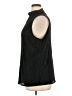 Ann Taylor 100% Polyester Black Sleeveless Blouse Size XL - photo 5