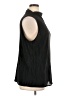 Ann Taylor 100% Polyester Black Sleeveless Blouse Size XL - photo 4