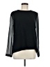 Rag & Bone 100% Polyester Black Long Sleeve Top Size M - photo 1