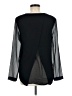 Rag & Bone 100% Polyester Black Long Sleeve Top Size M - photo 2