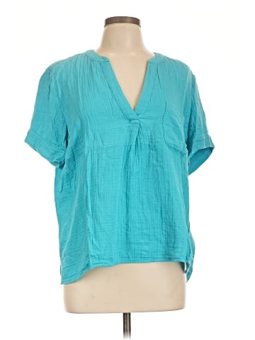 J.Crew Short Sleeve Blouse (view 1)
