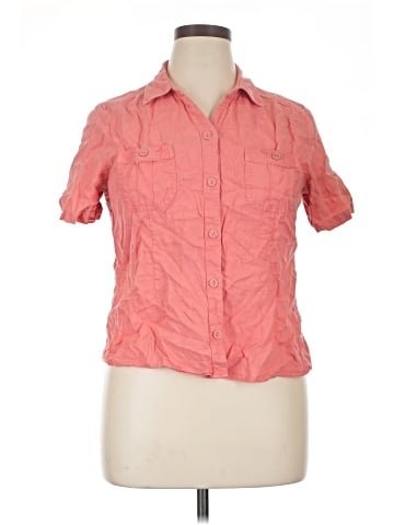 Christopher & Banks Short Sleeve Blouse (view 1)