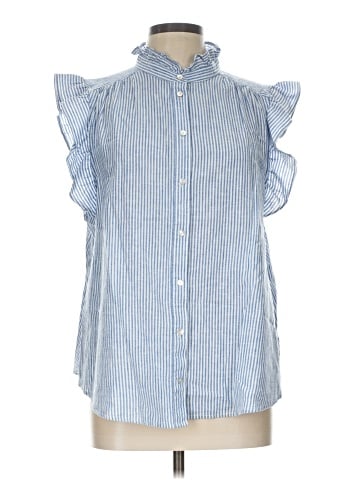H&M Sleeveless Button-Down Shirt (view 1)