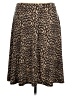 Gilli Animal Print Brown Casual Skirt Size 1X - photo 2