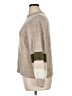 Democracy Color Block Tan Pullover Sweater Size XL - photo 5