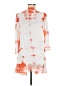 Bobeau 100% Rayon Orange Cardigan Size M - photo 2