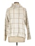 Unbranded Plaid Ivory Turtleneck Sweater Size L - photo 1