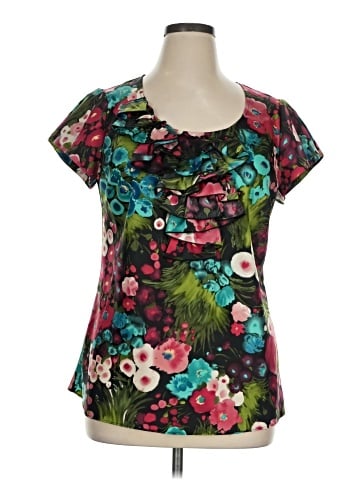 Sunny Leigh Short Sleeve Blouse (view 1)