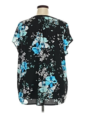 Croft & Barrow Short Sleeve Blouse (view 2)