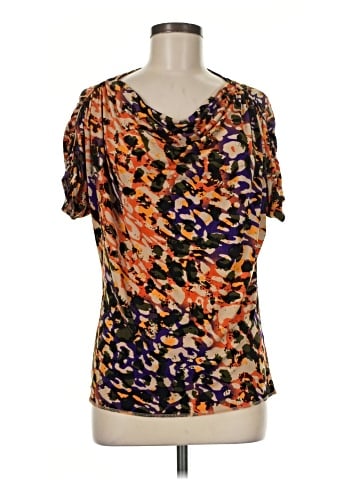 Anne Klein Short Sleeve Blouse (view 1)
