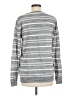 Old Navy 100% Cotton Stripes Gray Pullover Sweater Size M - photo 2