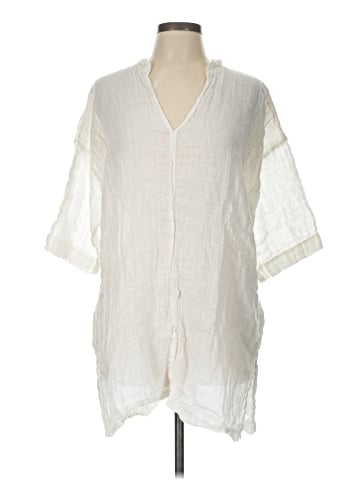 Eileen Fisher Short Sleeve Blouse (view 1)