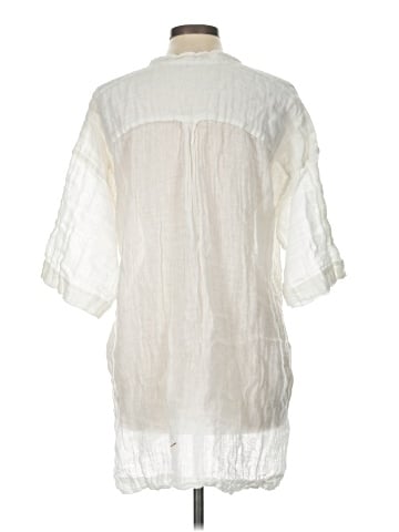 Eileen Fisher Short Sleeve Blouse (view 2)