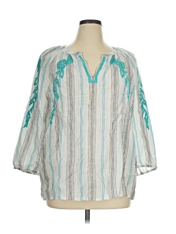 J.Jill 3/4 Sleeve Blouse (view 1)