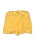 Express Solid Yellow Shorts Size 2 - photo 1