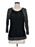 Lucky Brand 100% Viscose Black Pullover Sweater Size M - photo 1
