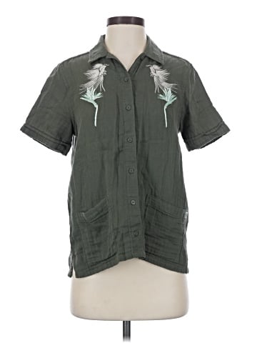 Obey Short Sleeve Button-Down Shirt (view 1)