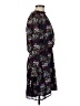 WAYF 100% Polyester Floral Black Casual Dress Size M - photo 4