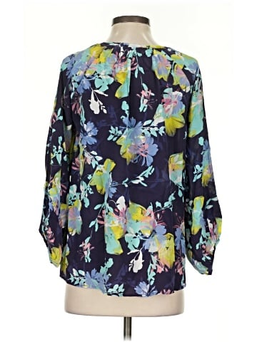 Tori Richard 3/4 Sleeve Silk Top (view 2)