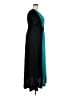 Assorted Brands Color Block Teal Cocktail Dress Size 3X - photo 4