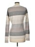 Express Stripes Gray Pullover Sweater Size L - photo 2