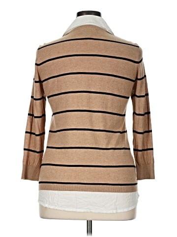 August Silk Pullover Sweater (view 2)