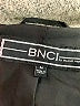 Blanc Noir Chevron-herringbone Gray Coat Size M - photo 6