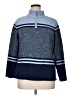 Karen Scott 100% Cotton Blue Pullover Sweater Size XL - photo 1